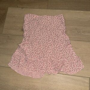 Brandy melville floral skirt